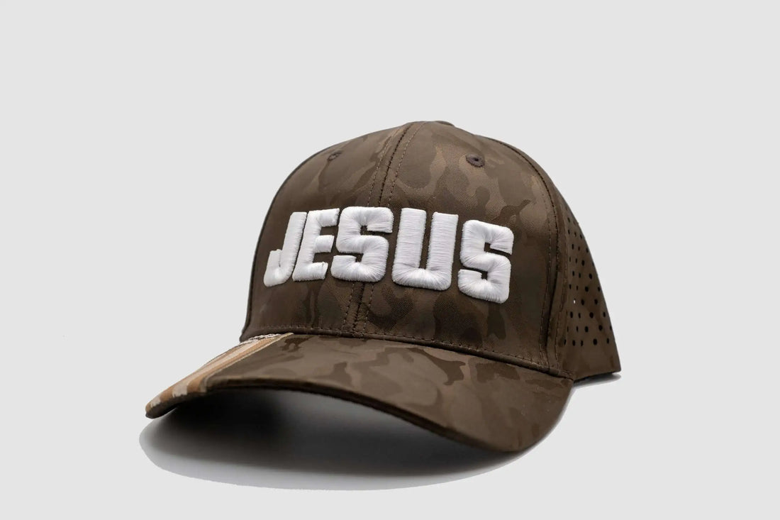 Jesus American Flag Caps