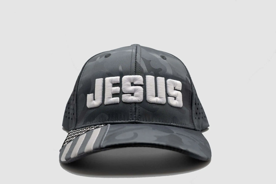 Jesus American Flag Caps