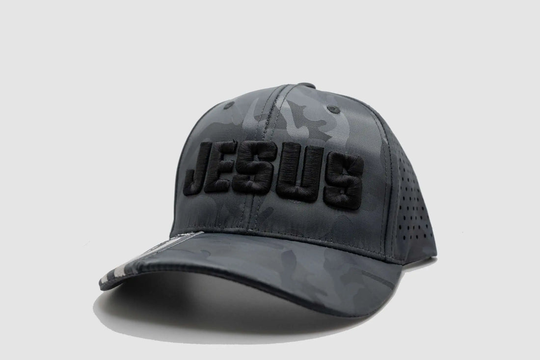 Jesus American Flag Caps